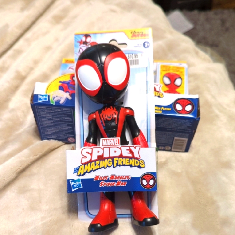 Marvel Spidey Junior Spidey Web-crawler Small Spidey Car And Web